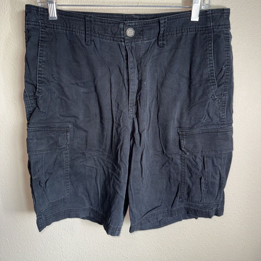 George Men’s Cargo Shorts Black